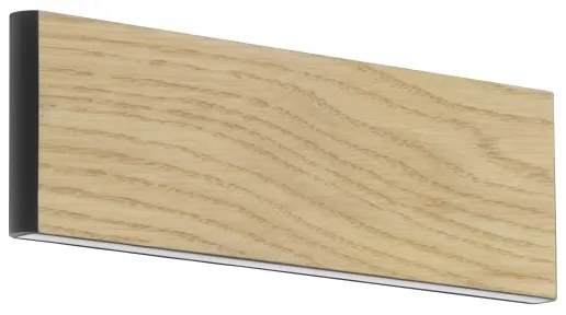 Eglo 390127 - LED Nástenné svietidlo CLIMENE 2xLED/4,2W/230V 3000K dub