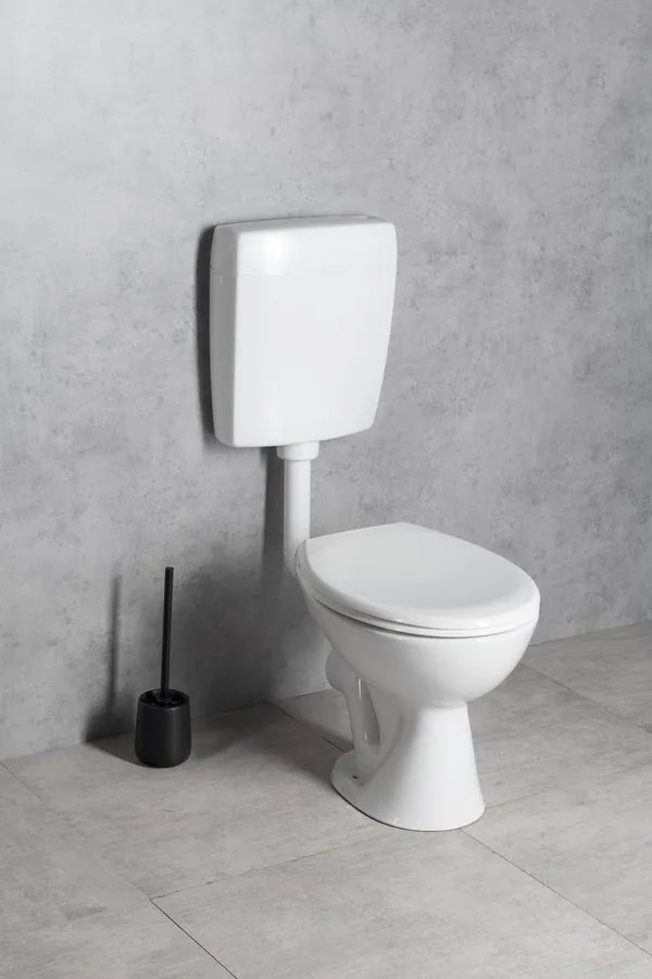CREAVIT CREAVIT, WC kombi misa s nádržkou vrátane splachovacej súpravy, zadný odpad, biela, TP3306
