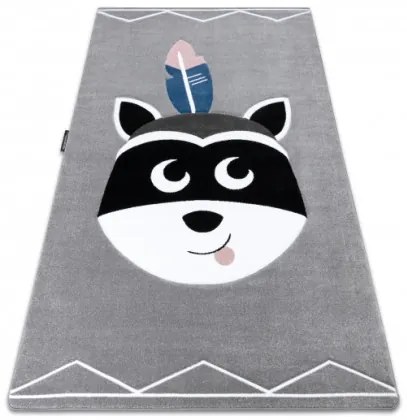Koberec PETIT RACCOON MUKKI sivý