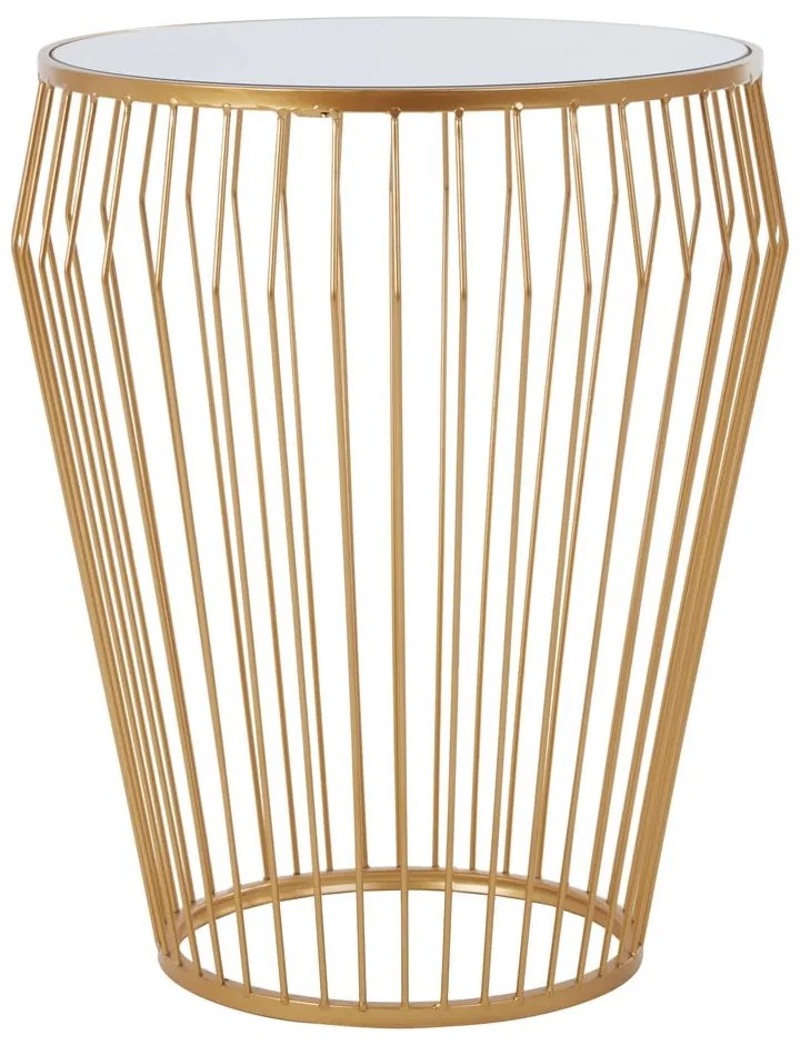 Okrúhly odkladací stolík so sklenenou doskou ø 45 cm Avantis – Premier Housewares