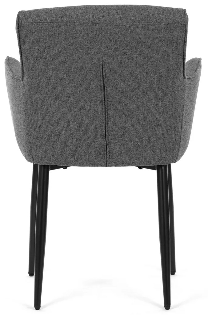 Sada jedálenských stoličiek DCH-J2159 GREY2, 2 ks