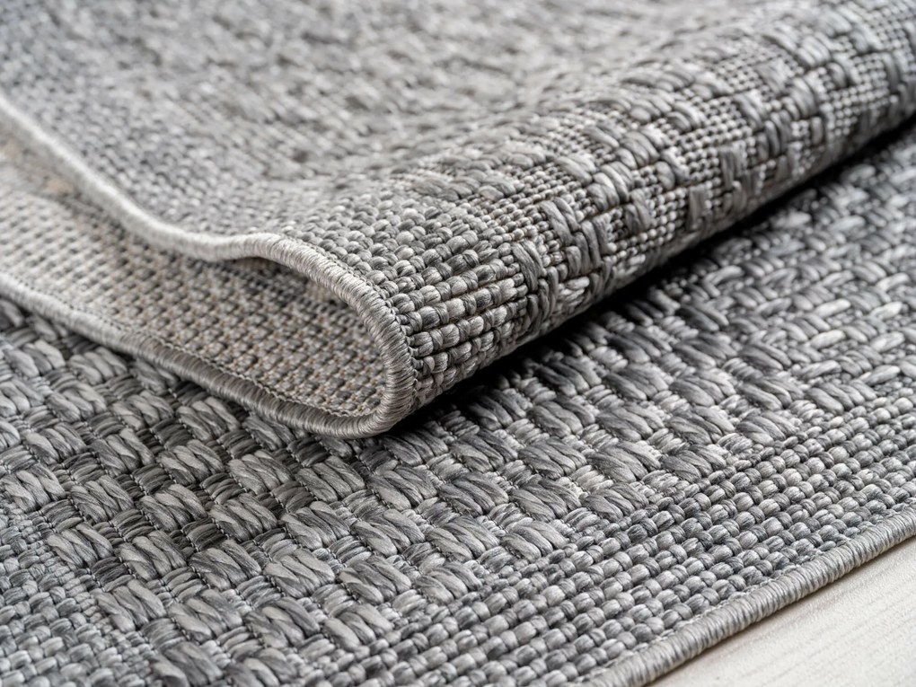 Kusový koberec Ibiza 1902 grey - na von aj na doma, 280x370, šedá, chodba / predsieň, Ayyildiz