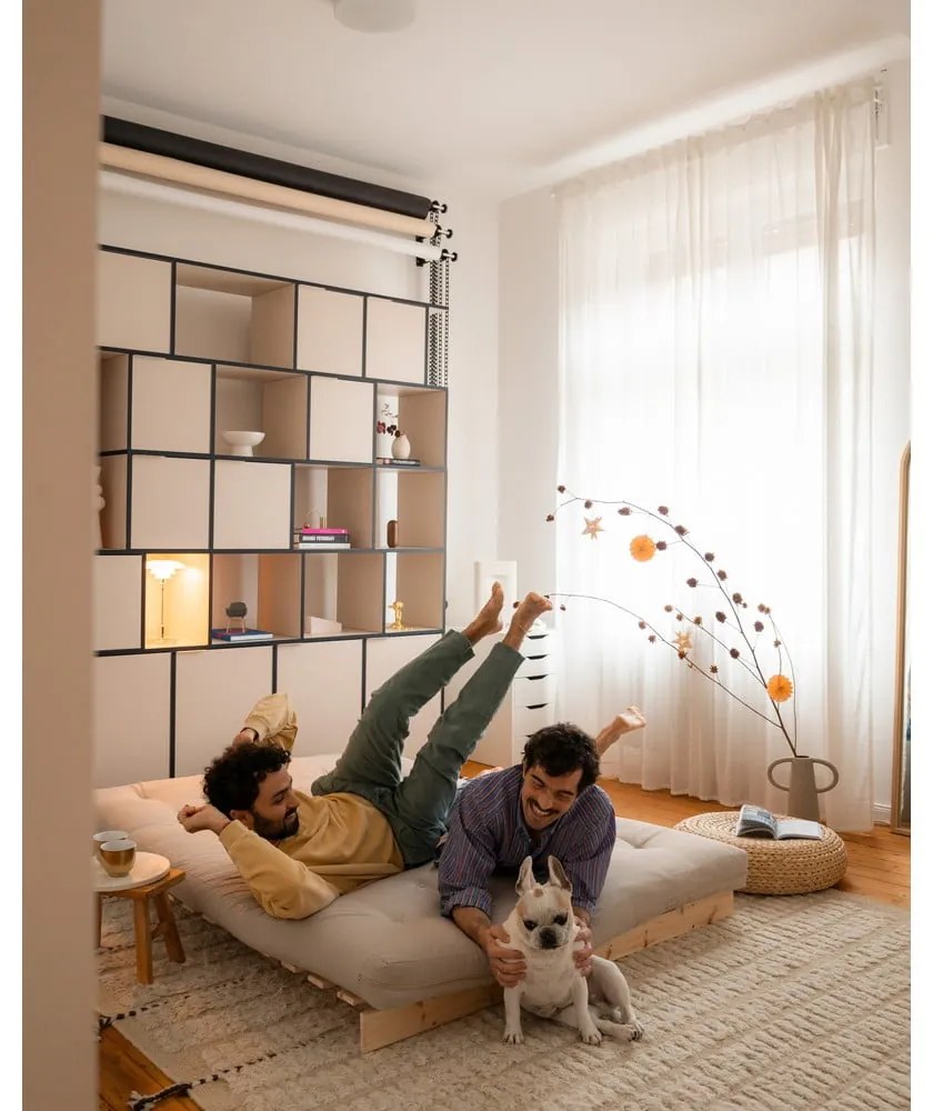 Vínová rozkladacia pohovka 140 cm Roots – Karup Design