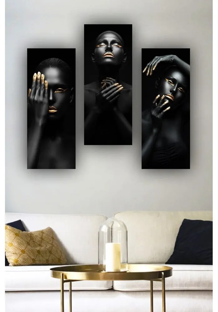 Obrazy v súprave 3 ks 20x50 cm - Wallity