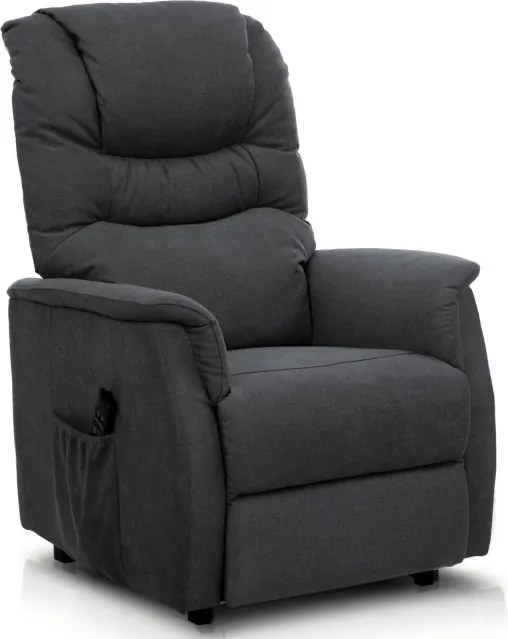Polohovacie kreslo sivé, elektrické TV-1171 GREY2