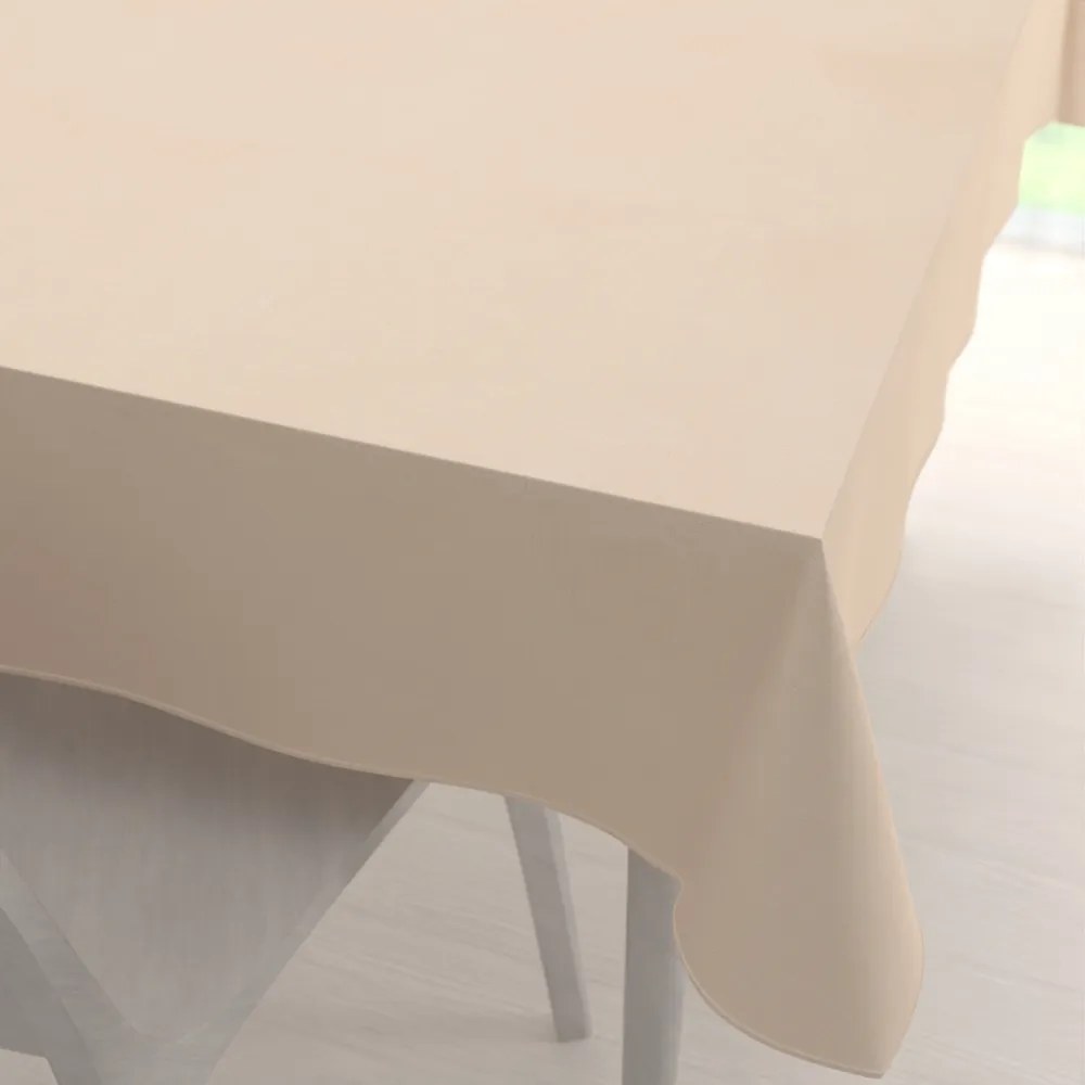 Biante Teflónový obdĺžnikový obrus TF-109 Svetlo krémový 50x100 cm