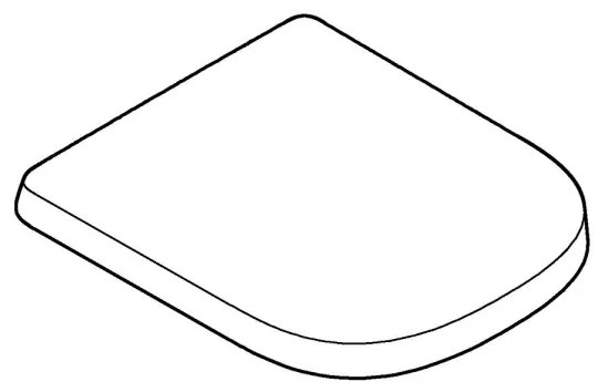 GROHE 39330002 - WC sedadlo EURO CERAMIC, odolná biela