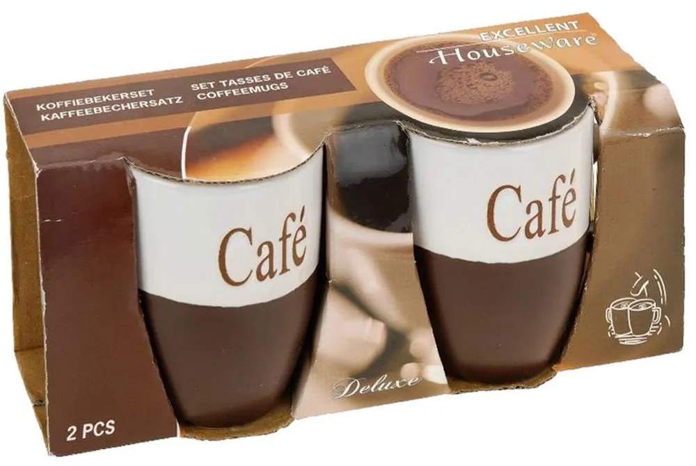 Kameninový hrnček Café2 150 ml sada 2ks