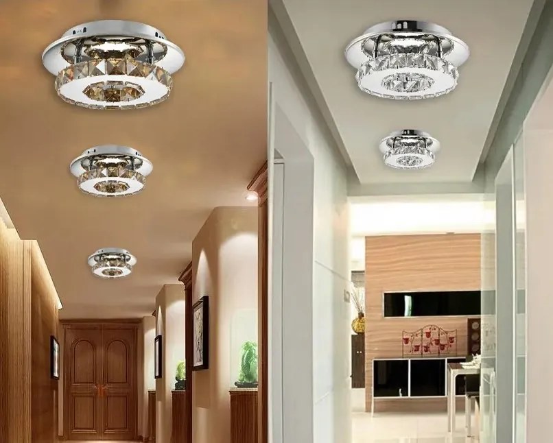 Stropné svietidlo Plafond Glamour 8W APP407-C APP408-C