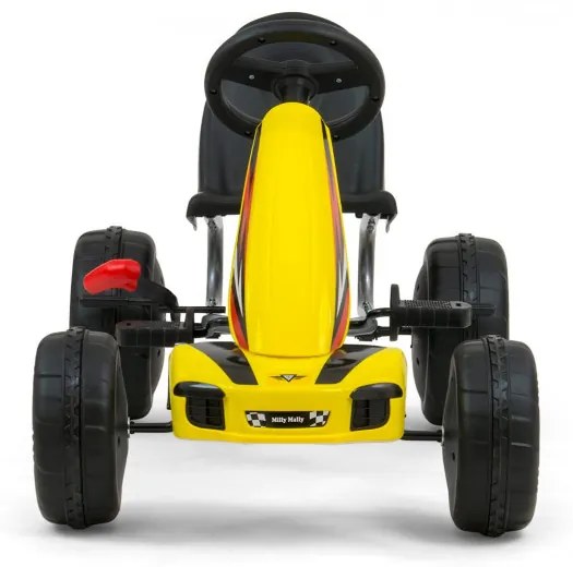 Šlapacia motokára Viper žltá