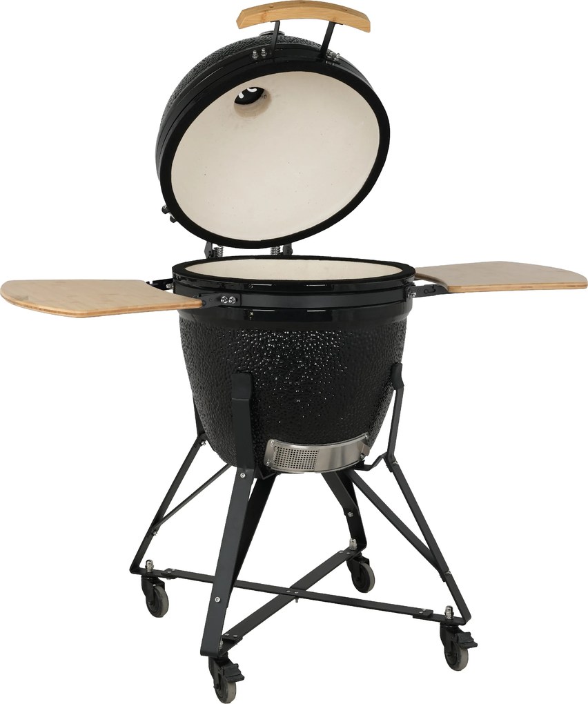 Keramický Kamado BBQ gril BestBerg BBGK-55B / Ø 46 cm / čierna