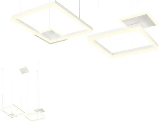 Redo 01-2611 - LED stmievateľný luster na lanku SIGUA LED/110W/230V CRI 90 biela