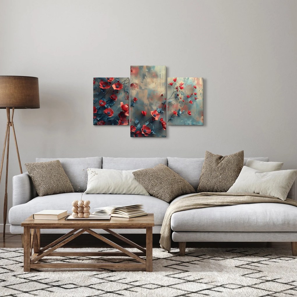 Obraz - Vlčie maky (90x60 cm)