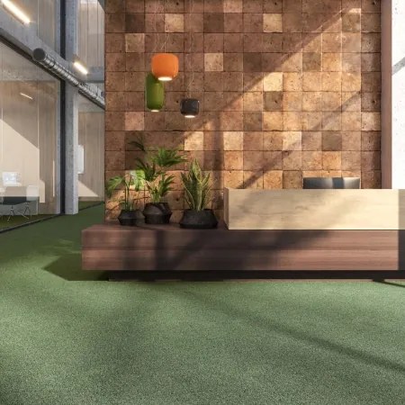 Koberce Breno Metrážny koberec MEDUSA - PERFORMA 21, šíře role 400 cm, zelená