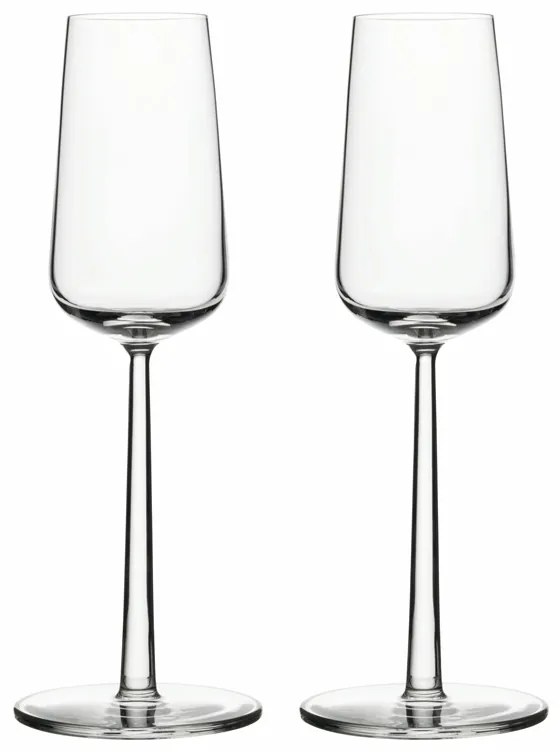 Poháre na šampaňské Essence 0,21l, 2ks