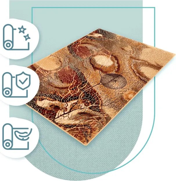 Koberec Agnella Isfahan Bellona Bursztyn