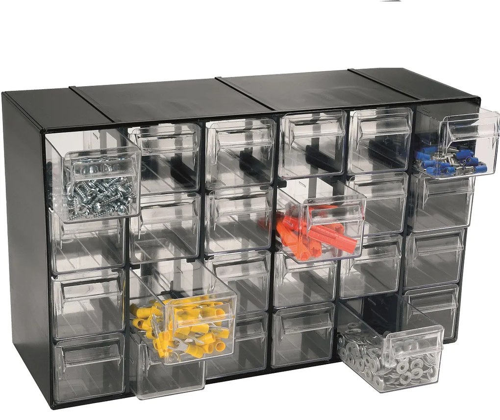 ARTPLAST Organizér Hobby 24 - 24 výsuvných boxov - rozmer 377x142x228 mm