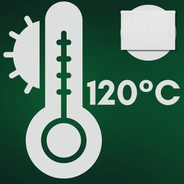 Invena Prov V22, panelový oceľový radiátor 600x2200 mm, 3648W, pre spodné a bočné pripojenie, biela, INV-UG-93-622-KPL