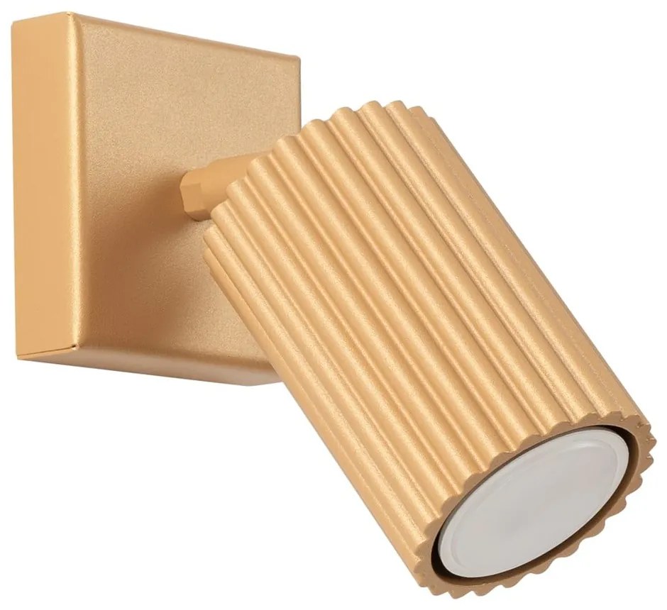 Nástenné svietidlo v zlatej farbe Gleam – Nice Lamps