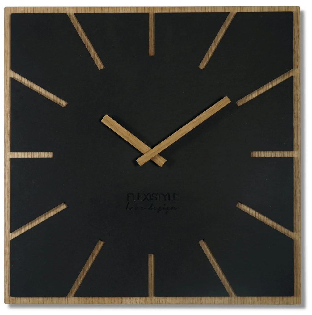 Dekorstudio Moderné drevené hodiny EKO Exact - 40cm