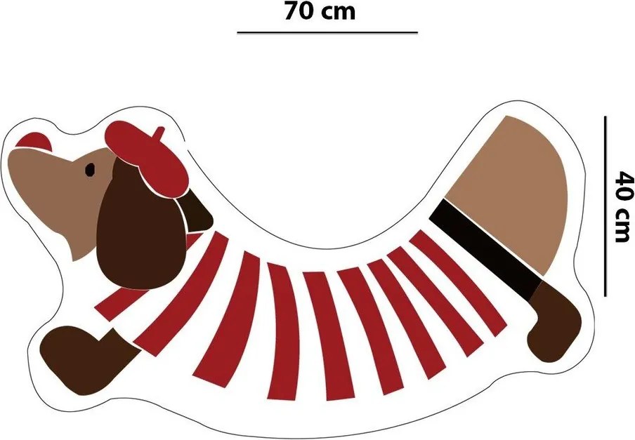 Kúpeľňová predložka 40x70 cm Dogroll – Foutastic