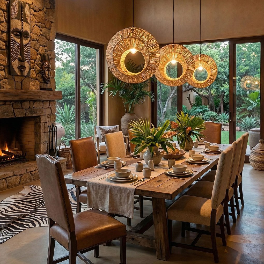 Toolight Toolight, stropné svietidlo 1xE27, APP1788-1CP, hnedá-čierna, OSW-04059