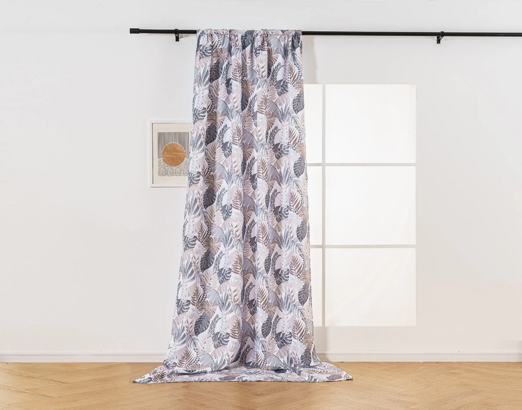 Dizajnové závesy ALOFA 140x270 cm (2 ks), vzorované
