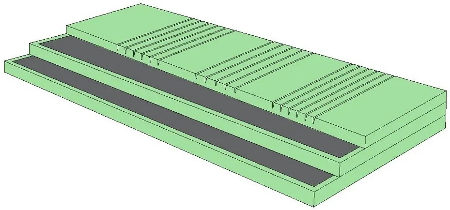 BMB Matrac NINA SUPER - pre posteľ Tandem - matrac polený