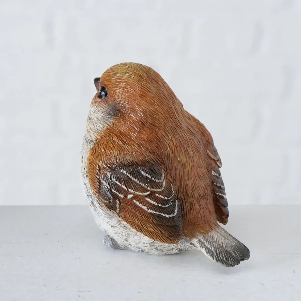 Záhradná figúrka z polyresinu Cobie, sada 2ks, 7 cm, hnedá