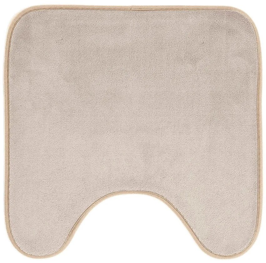 Béžová WC kúpeľňová predložka 45x45 cm Vitamine – douceur d'intérieur