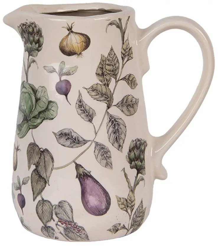 Keramický dekoračný džbán The Kitchen Garden M  - 16*12*18 cm