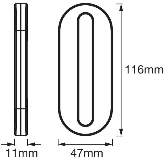 Ledvance - LED Orientačné svietidlo so senzorom MOBILE LED/0,5W/3,7V CRI 90