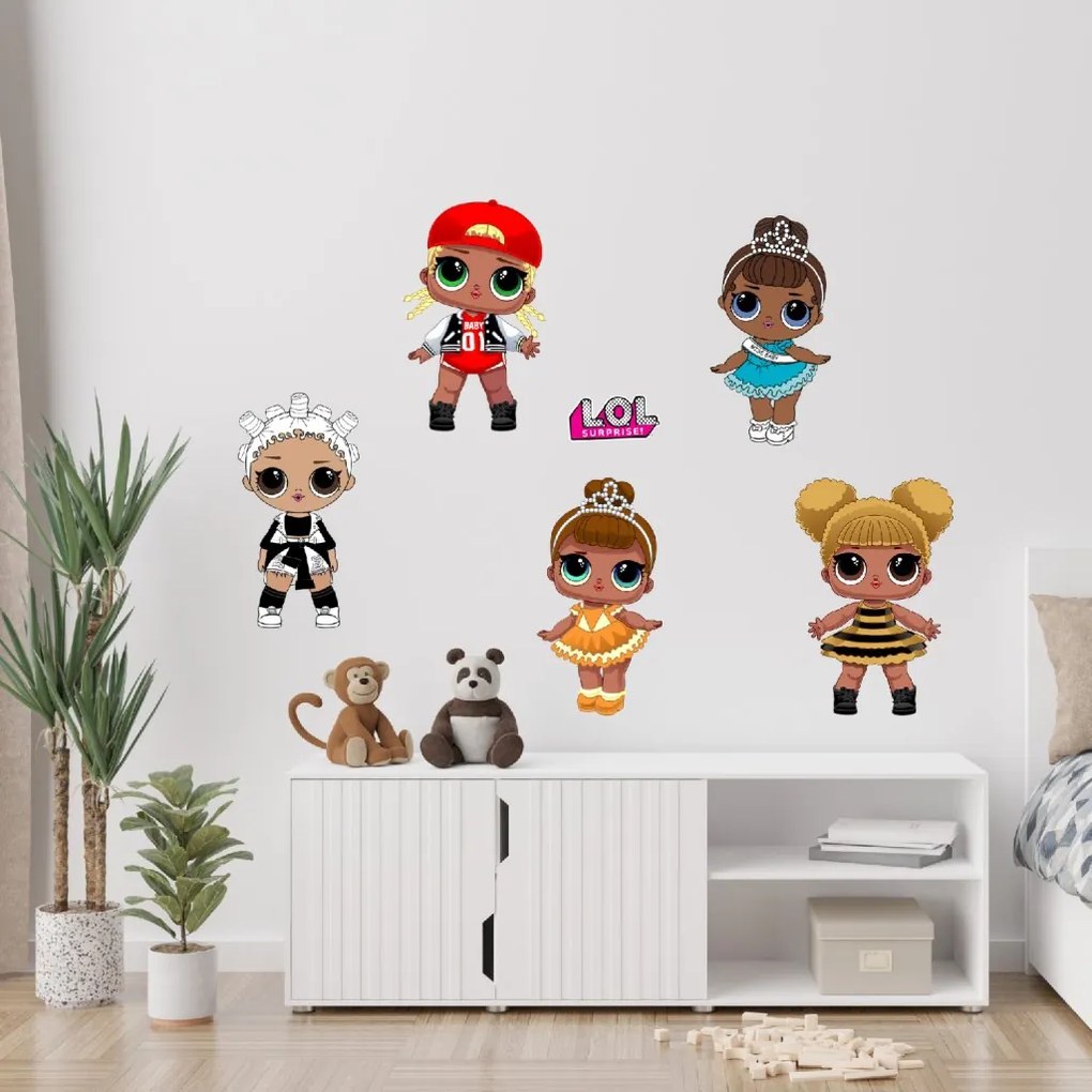 Samolepka na stenu "LOL" 60x70cm