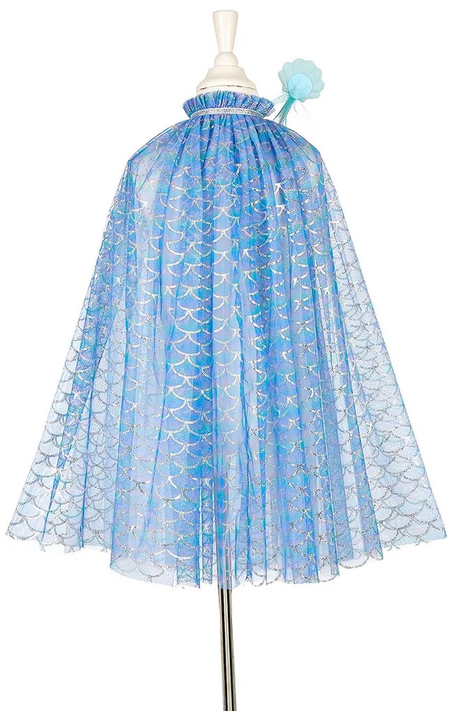 Souza! – detský kostým – plášť s čelenkou a paličkou pre morské panny Marlya – 5 až 7 rokov