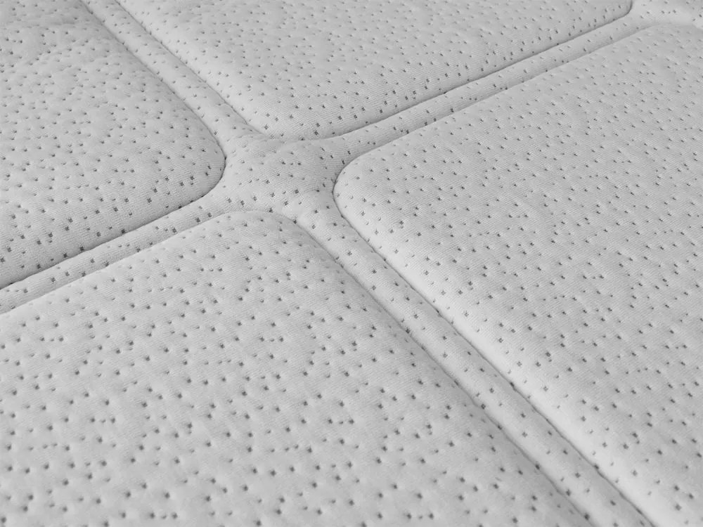 VISCOPUR Vrchný matrac VISCOPUR® bamboo snow 8 cm - 200x200 cm