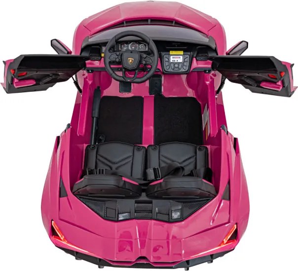 Elektrické autíčko Lamborghini Revuelto XL STRONG ružové