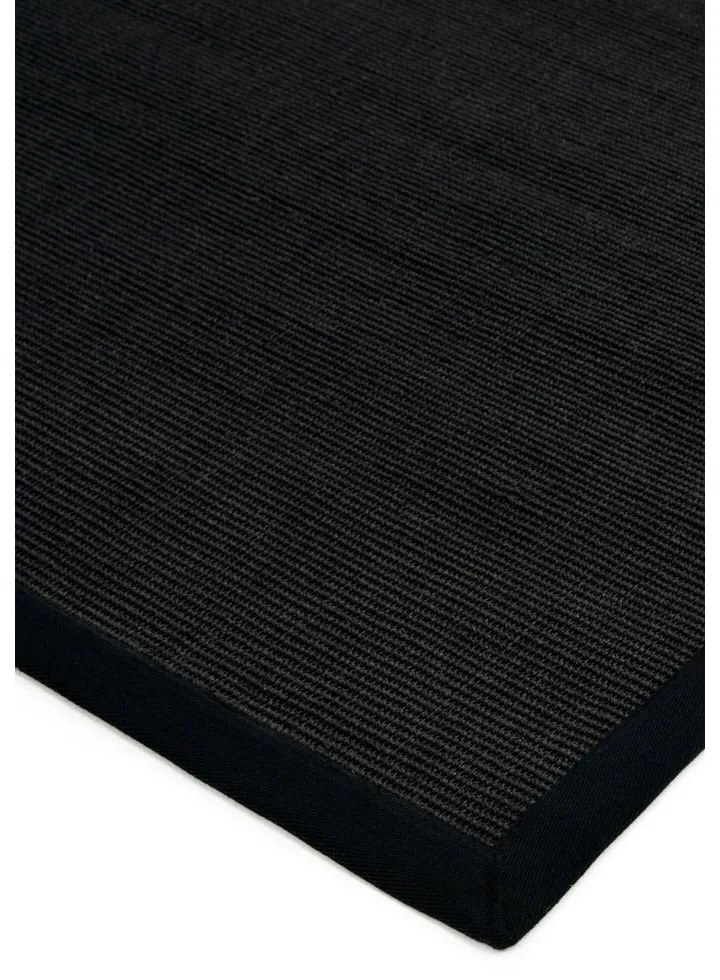 Čierny koberec 300x200 cm Sisal - Asiatic Carpets