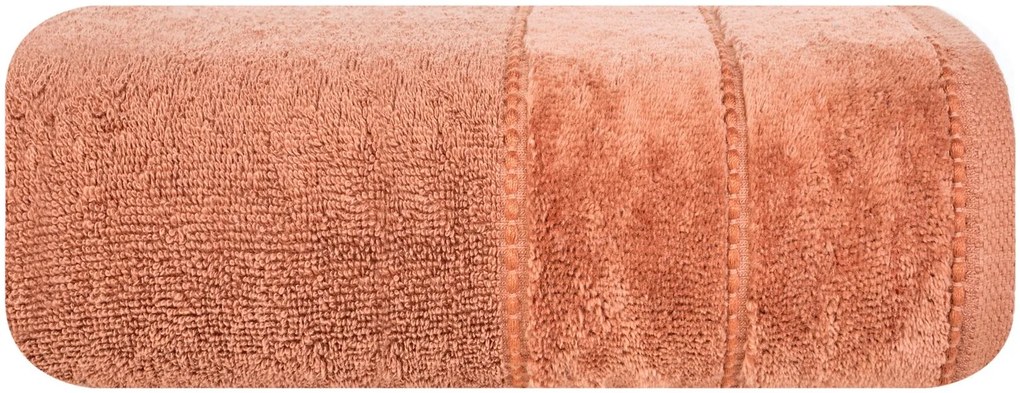 BAVLNENÝ UTERÁK MARI9 30X50 CM TEHLOVÁ