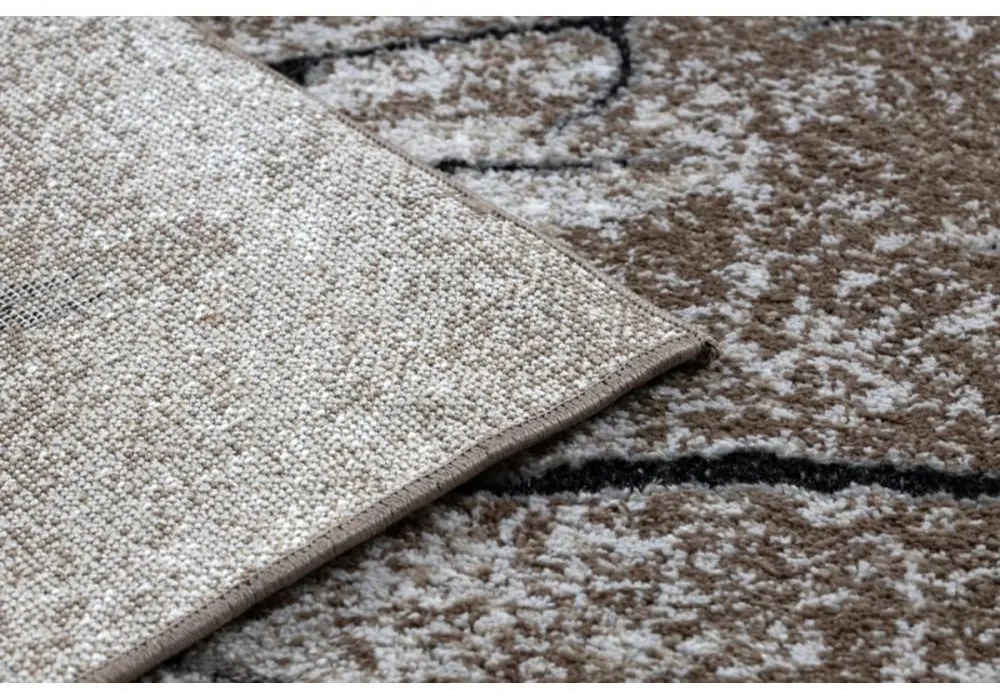 Kusový koberec  Wood hnedý 120x170cm