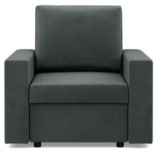 Kreslo NEO Kronos tmavosivé