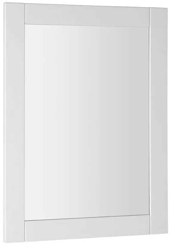 Aqualine Sapho, FAVOLO zrkadlo v ráme 70x90 cm, biela mat, FV090