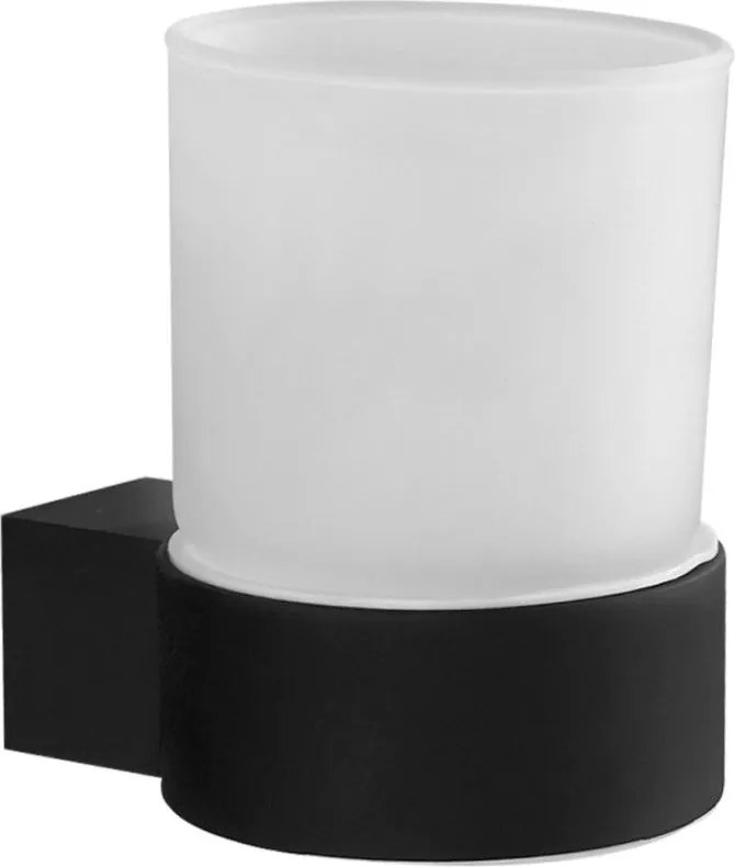 Mexen Adox pohár na zubné kefky, Čierna - 7018238-70