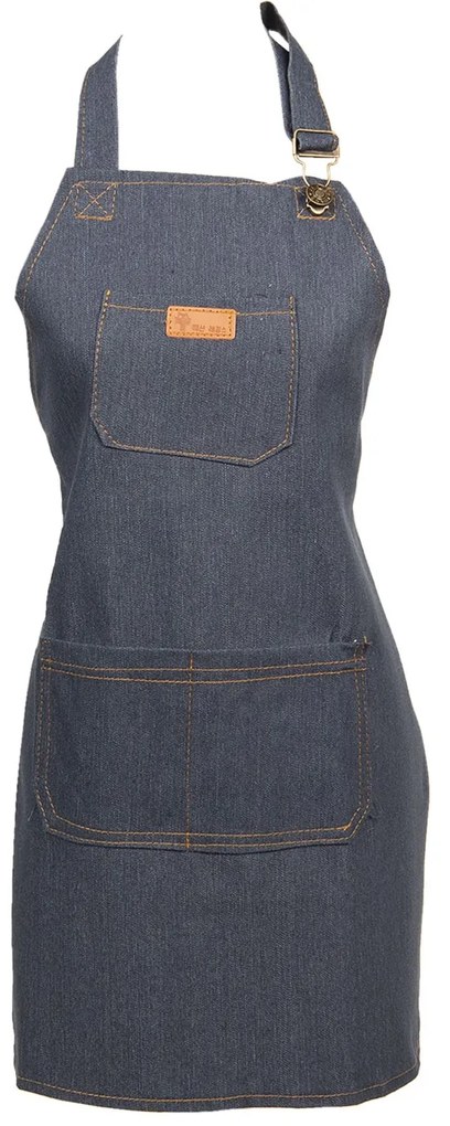 Kuchynská detská zástera v džínsovom dizajnu - 58 * 48 cm