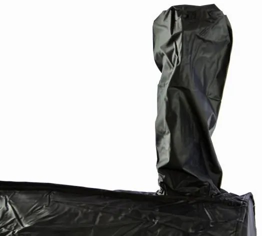 Garthen SMOKER 40809 ochranný obal na gril - čierny 150x72 cm