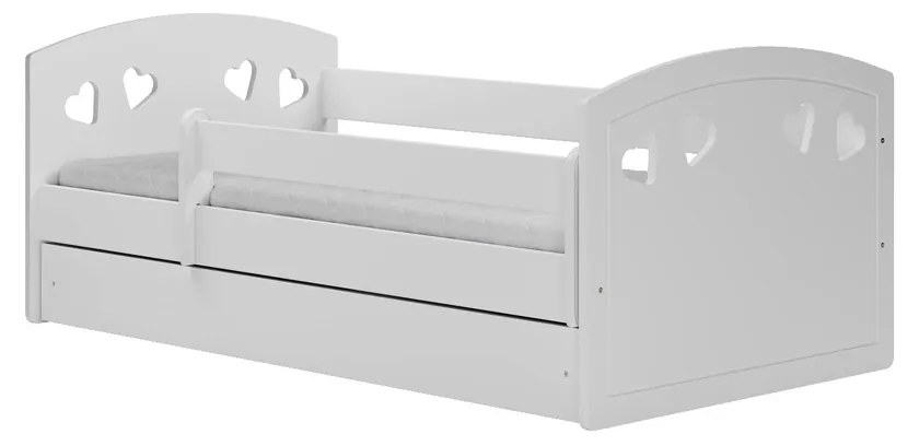 Ourbaby 23867-0 Julie posteľ + úložný priestor 180x80 cm biela