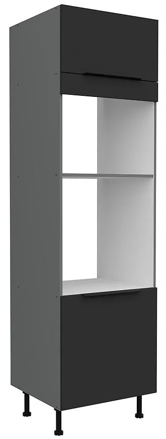 Kuchynská skrinka Aria-Bl/Ant Anti Fingerprint 60dpm-215 2f