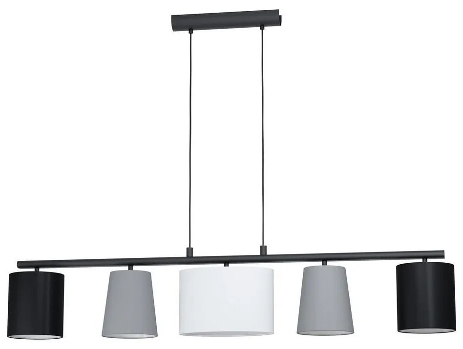 Eglo 98588 - Luster na lanku ALMEIDA 5xE14/25W/230V