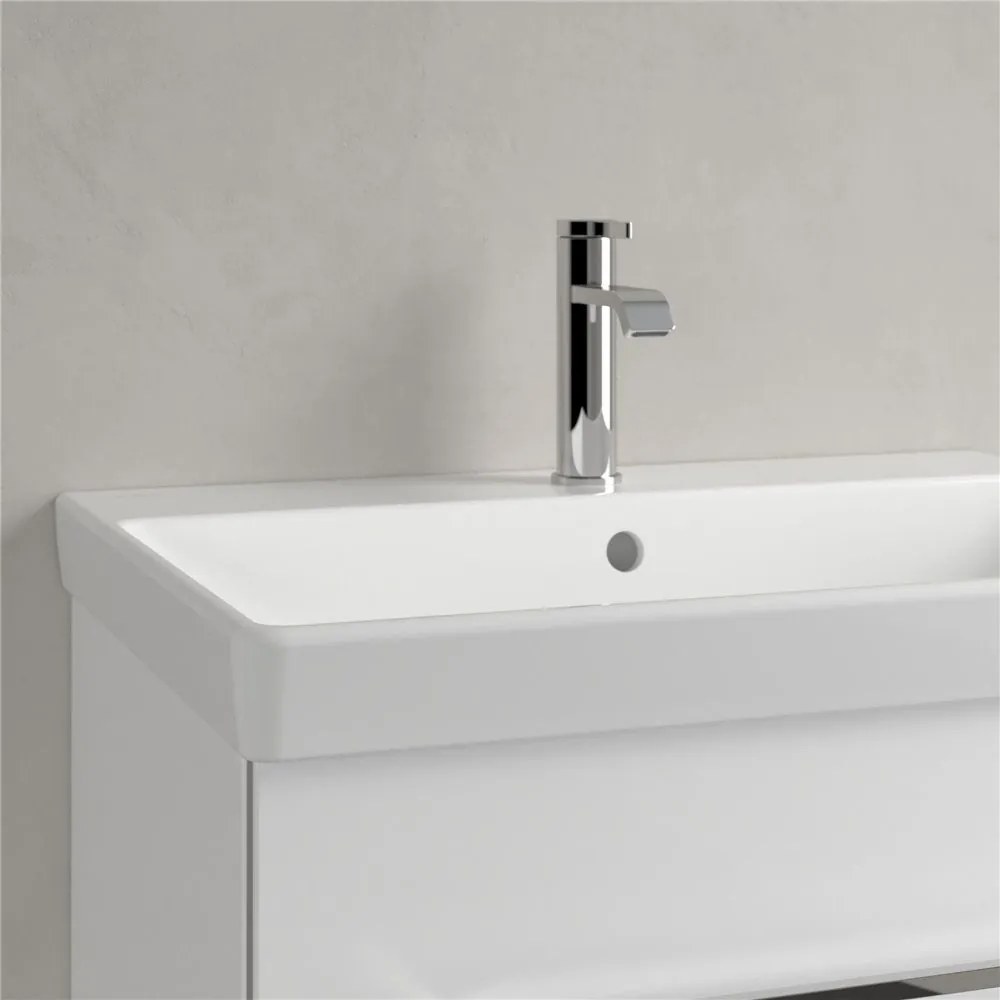 VILLEROY & BOCH Avento závesné umývadlo s otvorom, s prepadom, 650 x 470 mm, biela alpská, 41586501