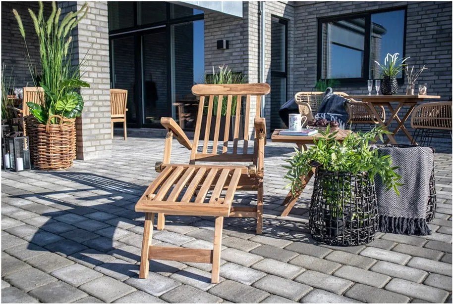 Ležadlo z teakového dreva House Nordic Arrecife