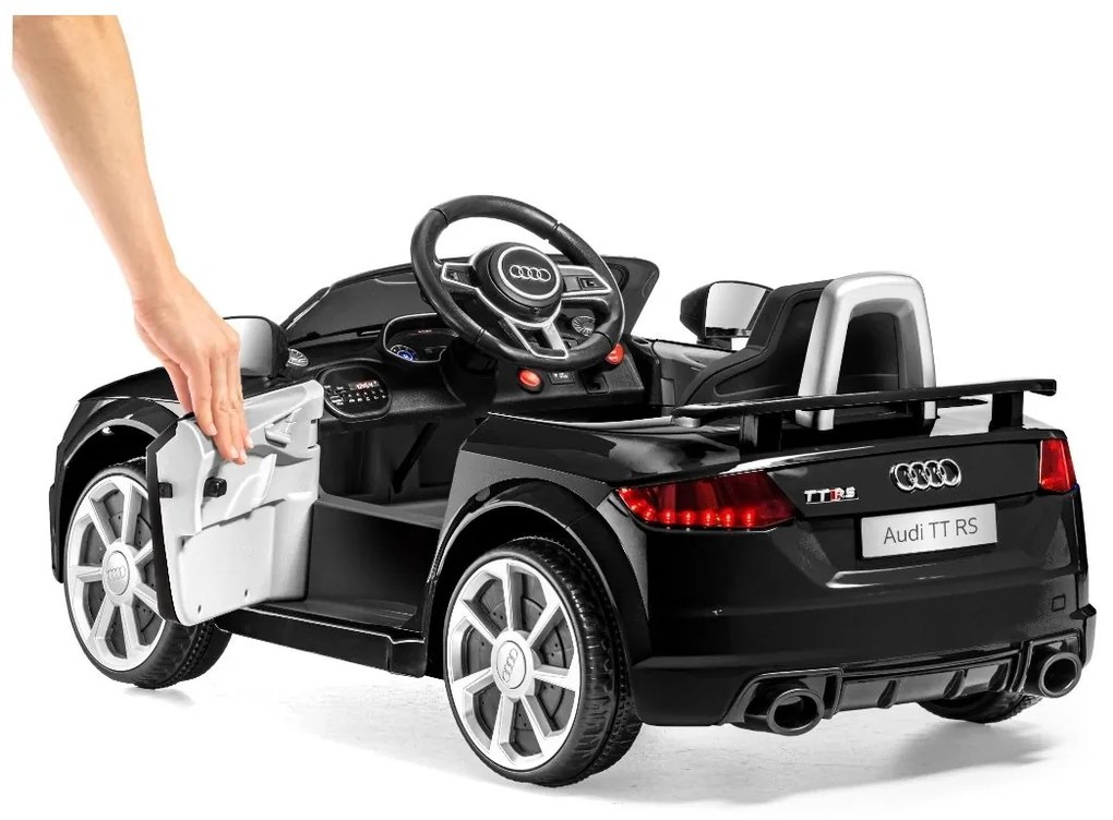 Audi TT RS elektrické autičko s ovládaním - čierne